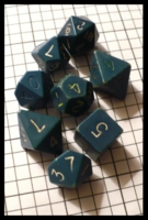 Dice : Dice - DM Collection - TSR Dragon Dice Blue Dark